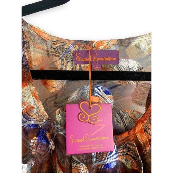 Sweet Sinammon Smock Tunic L - Picture 2 of 6